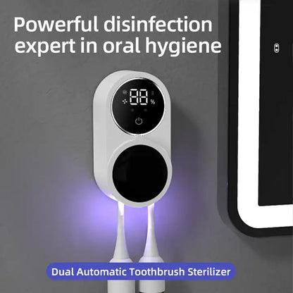 Compact UV Toothbrush Sterilizer